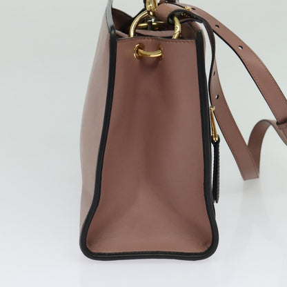 Fendi Pink Leather Runaway