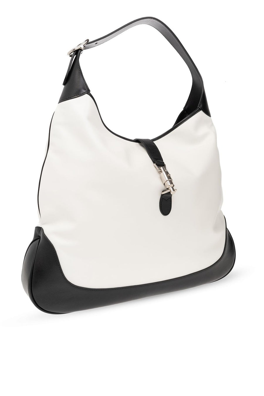 Gucci White Leather Jackie
