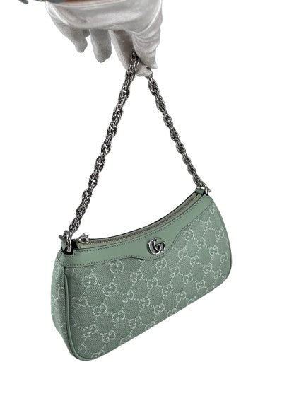 Gucci Green Canvas Ophidia