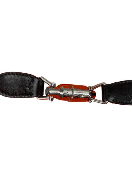 Gucci Orange Leather Jackie