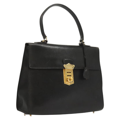 Prada Black Leather Handbag
