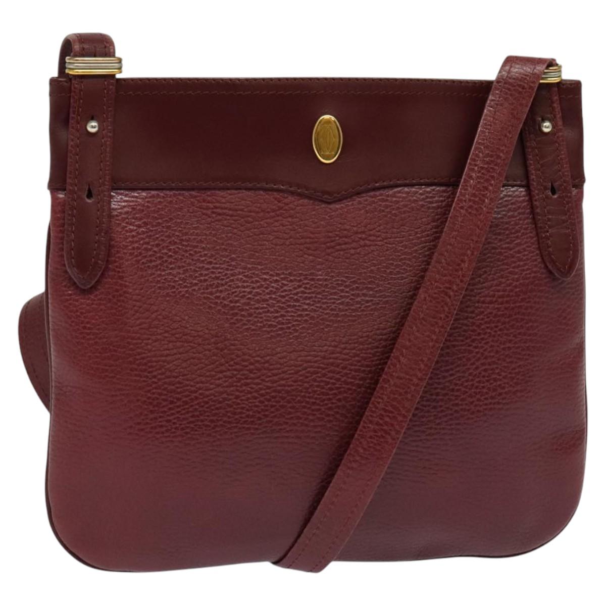 Cartier Red Leather Must Line