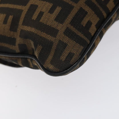 Fendi Brown Canvas Zucchino