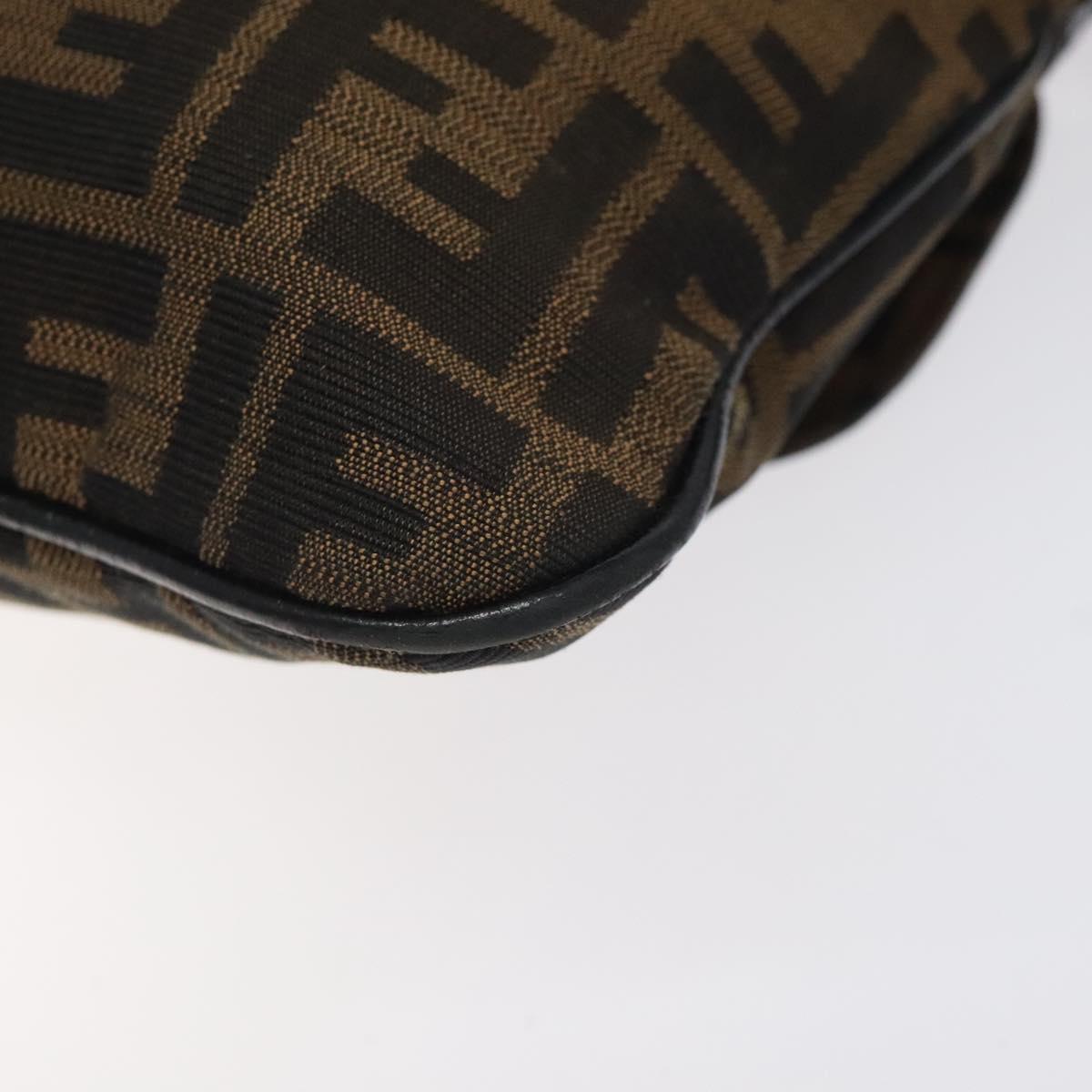 Fendi Brown Canvas Zucchino