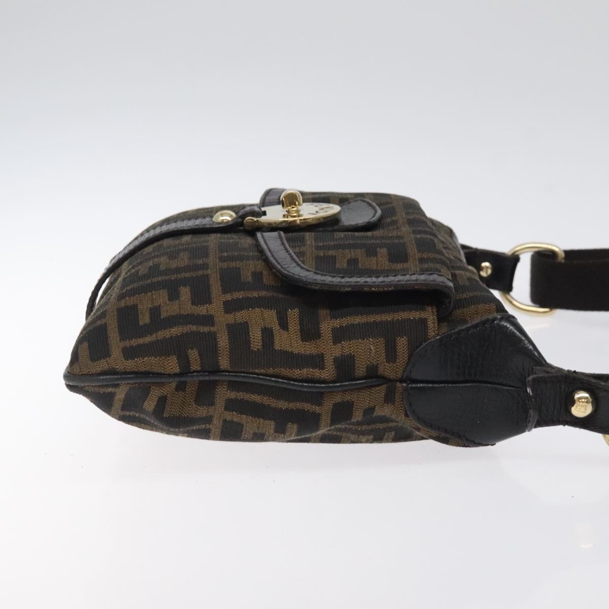 Fendi Brown Canvas Zucchino