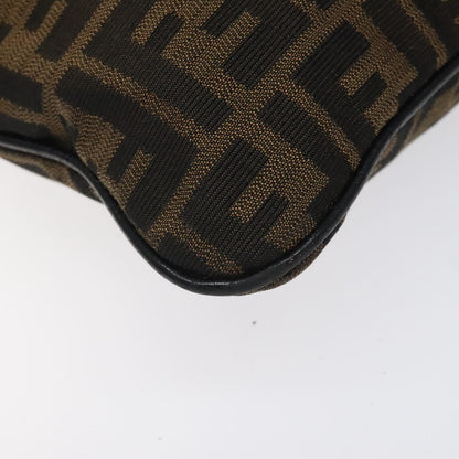 Fendi Brown Canvas Zucchino
