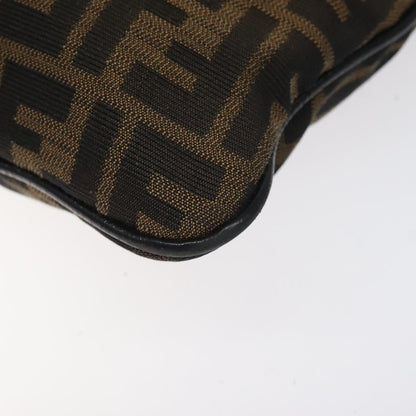 Fendi Brown Canvas Zucchino
