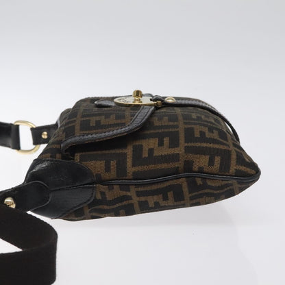 Fendi Brown Canvas Zucchino