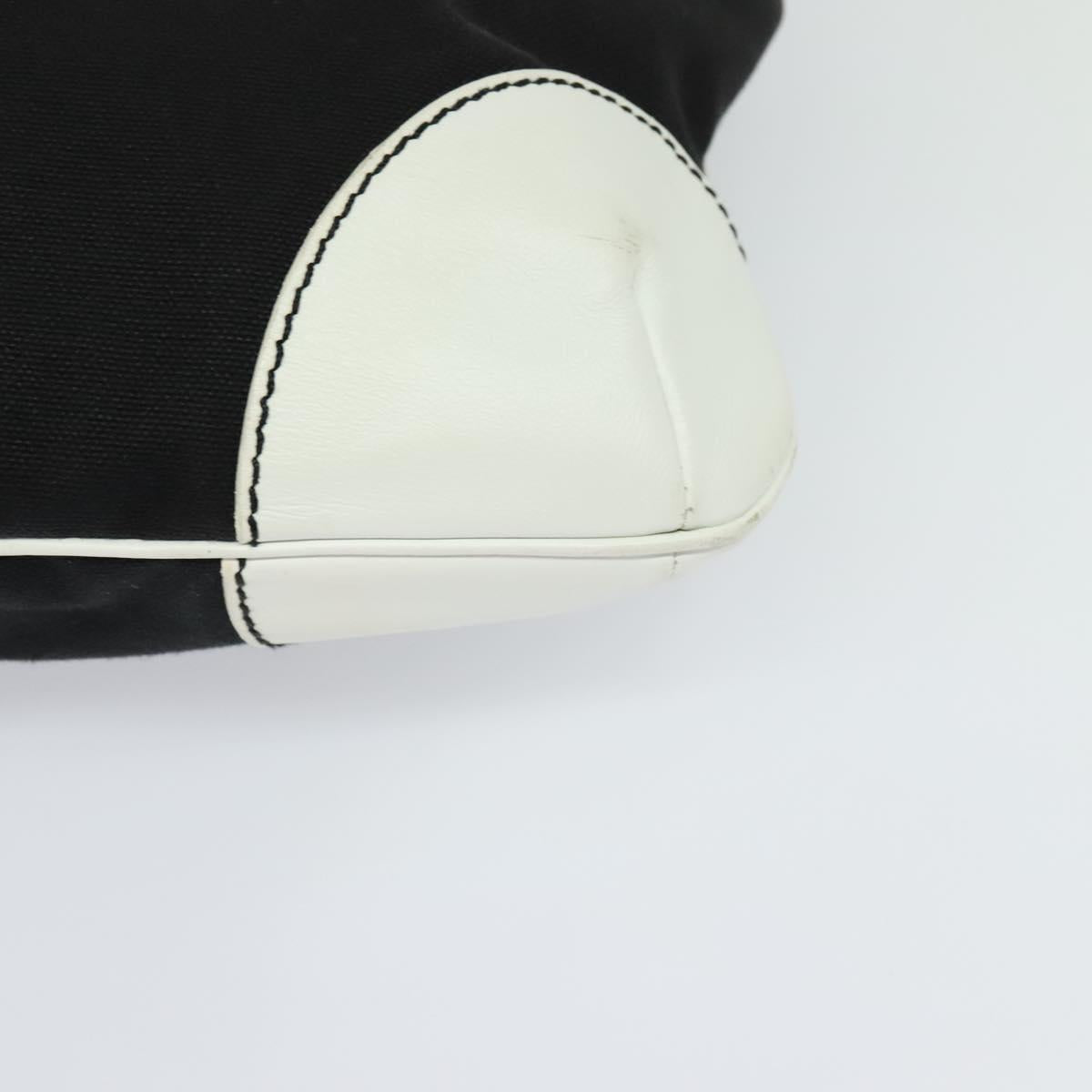 Chanel Black Canvas Cc