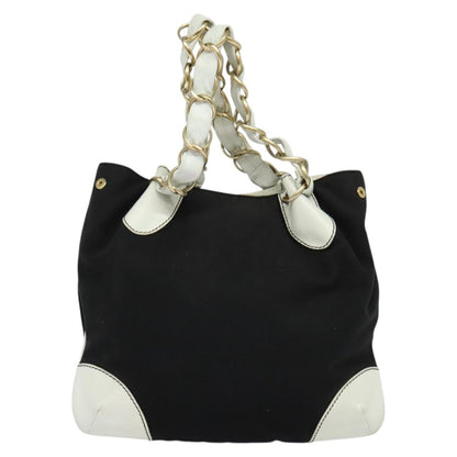 Chanel Black Canvas Cc