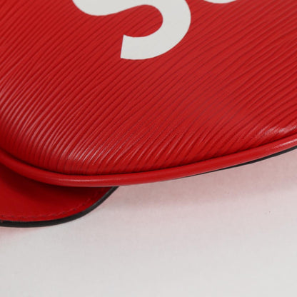 Louis Vuitton Red Leather Bum Bag