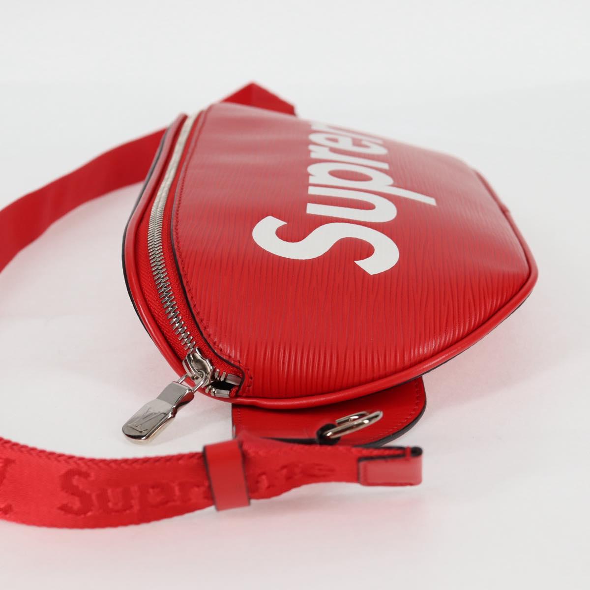 Louis Vuitton Red Leather Bum Bag