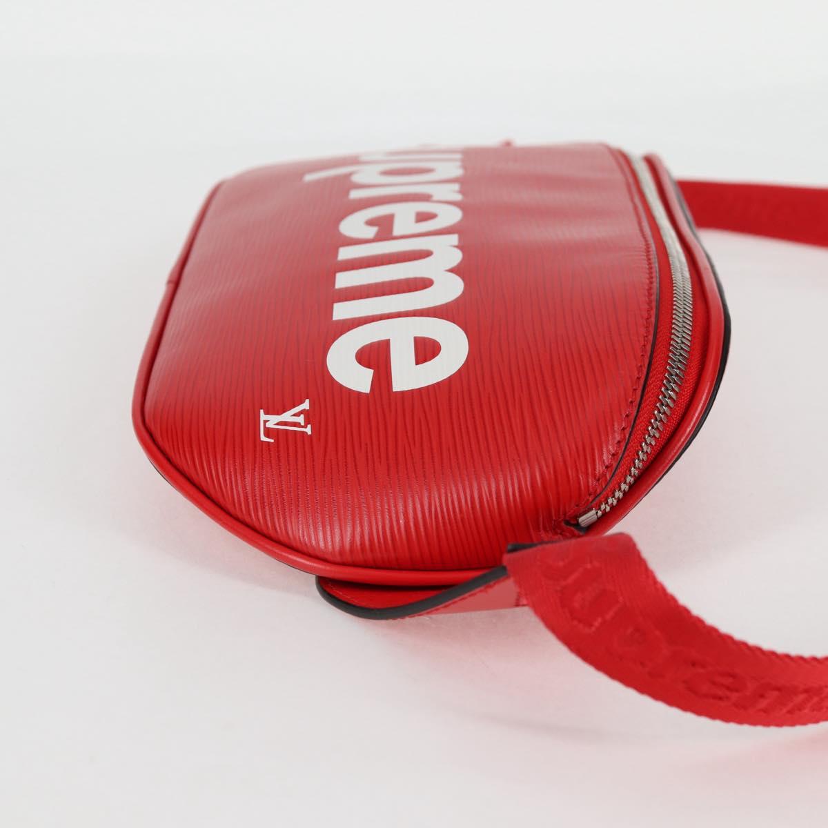 Louis Vuitton Red Leather Bum Bag