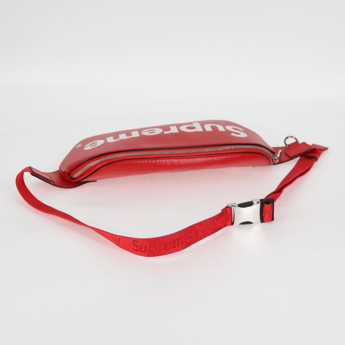 Louis Vuitton Red Leather Bum Bag