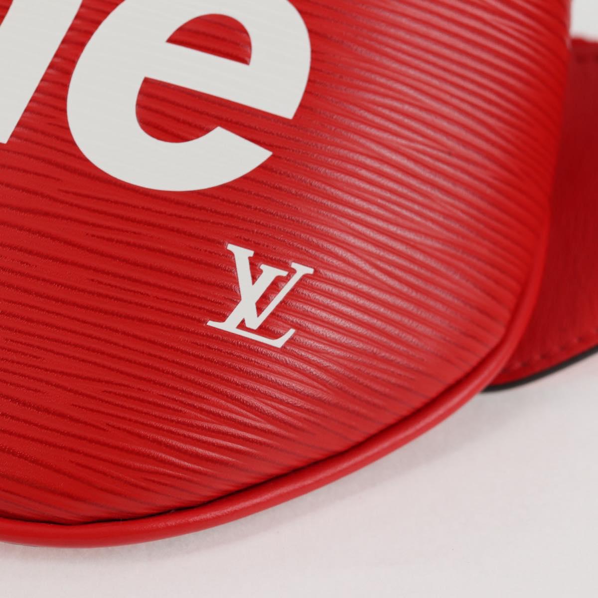 Louis Vuitton Red Leather Bum Bag