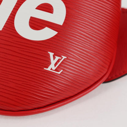 Louis Vuitton Red Leather Bum Bag