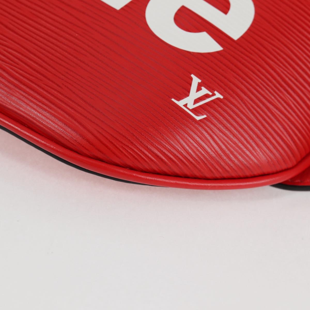 Louis Vuitton Red Leather Bum Bag