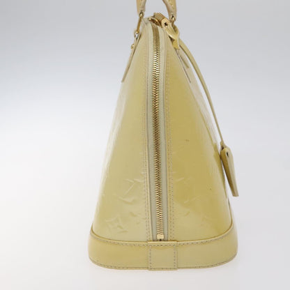 Louis Vuitton Yellow Patent Leather Alma