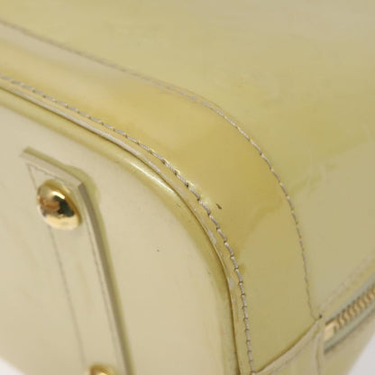 Louis Vuitton Yellow Patent Leather Alma