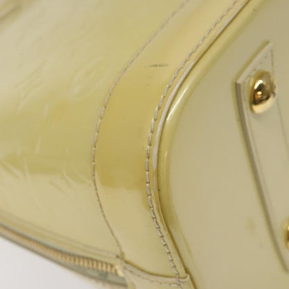 Louis Vuitton Yellow Patent Leather Alma