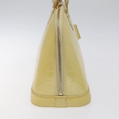 Louis Vuitton Yellow Patent Leather Alma