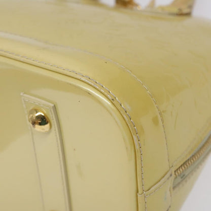 Louis Vuitton Yellow Patent Leather Alma