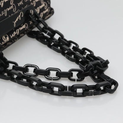 Chanel Black Canvas Ashley