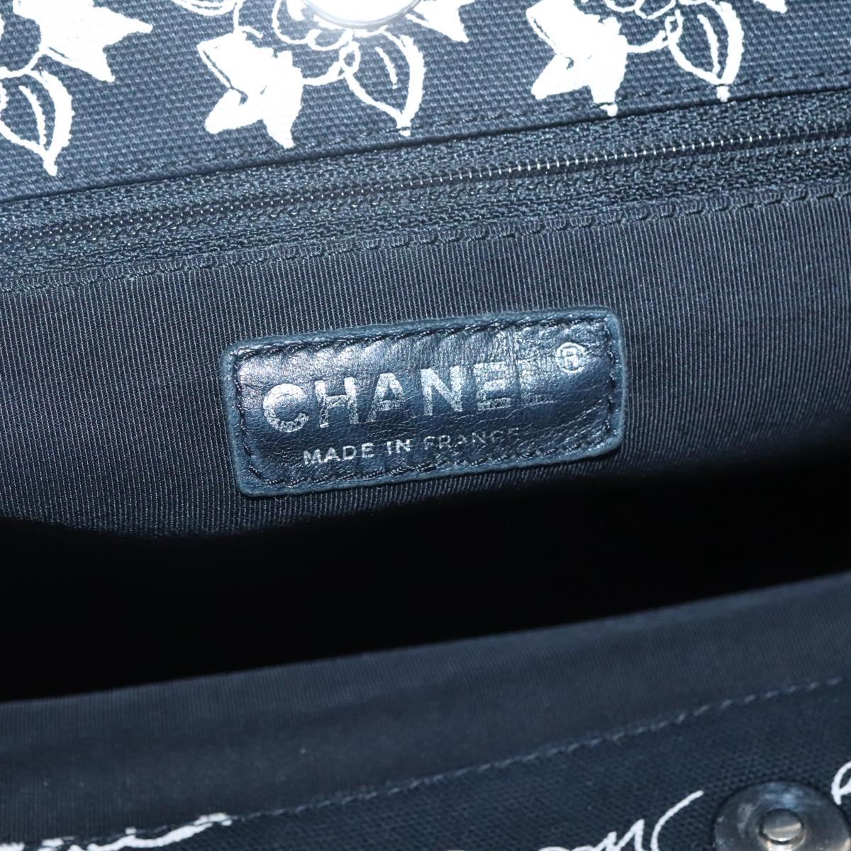 Chanel Black Canvas Ashley