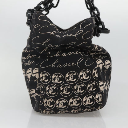 Chanel Black Canvas Ashley