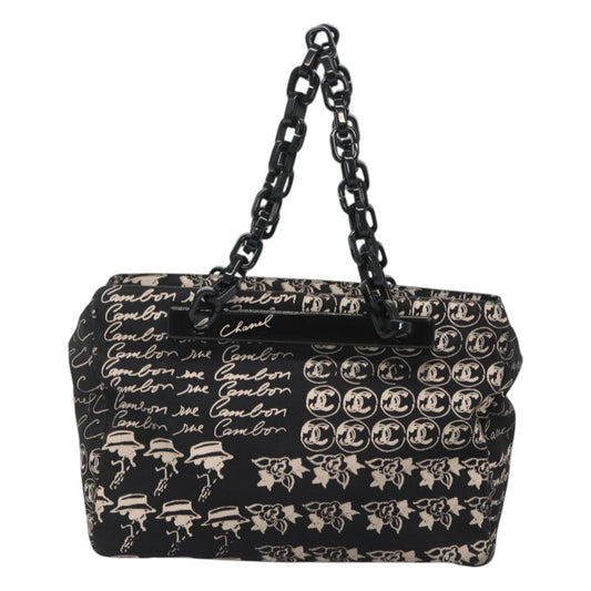 Chanel Black Canvas Ashley