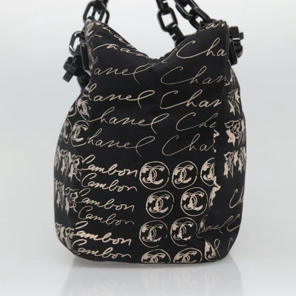 Chanel Black Canvas Ashley