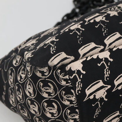 Chanel Black Canvas Ashley
