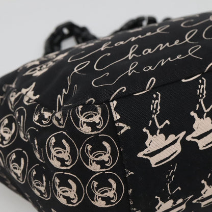 Chanel Black Canvas Ashley