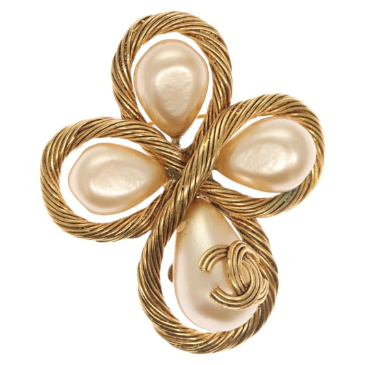 Chanel Gold Metal Coco Mark