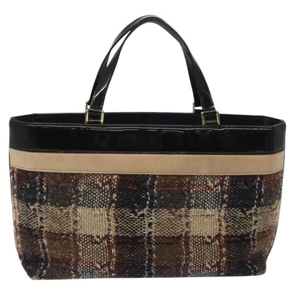 Burberry Brown Canvas Tote