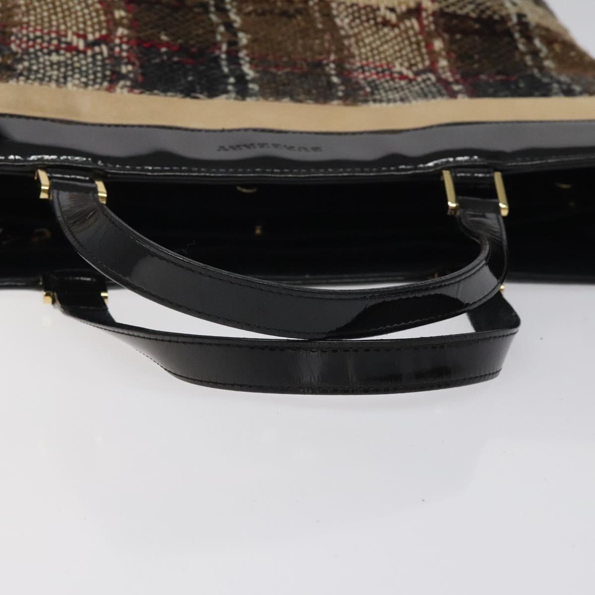 Burberry Brown Canvas Tote