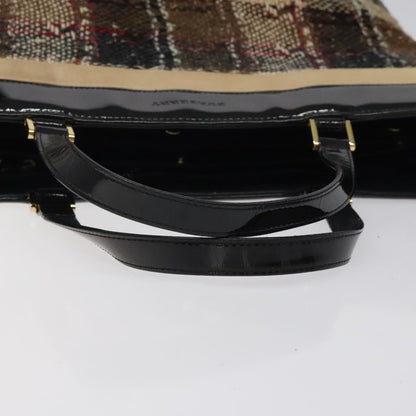 Burberry Brown Canvas Tote