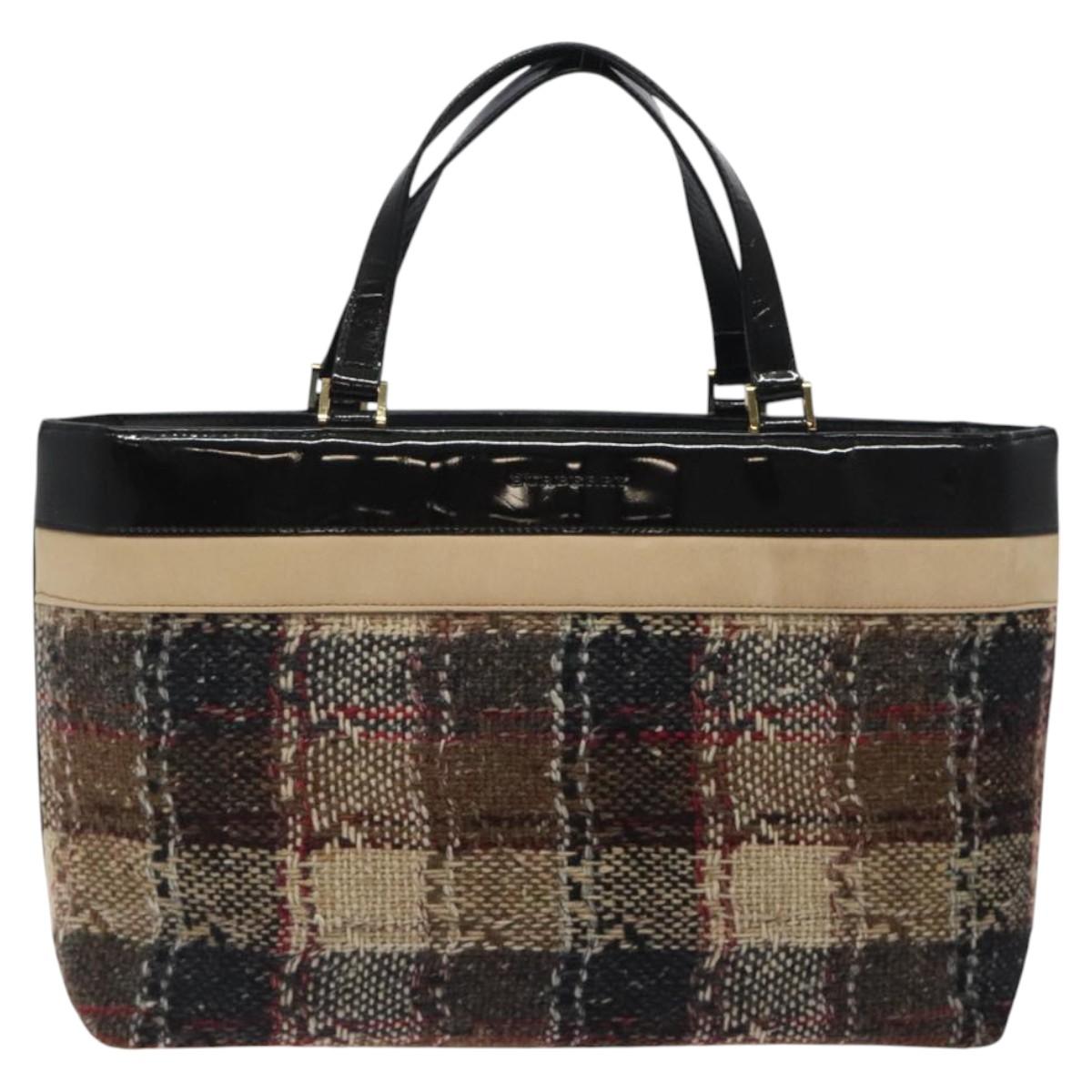 Burberry Brown Canvas Tote