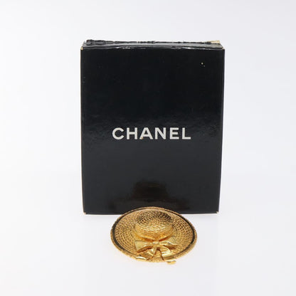 Chanel Gold Metal Brooch