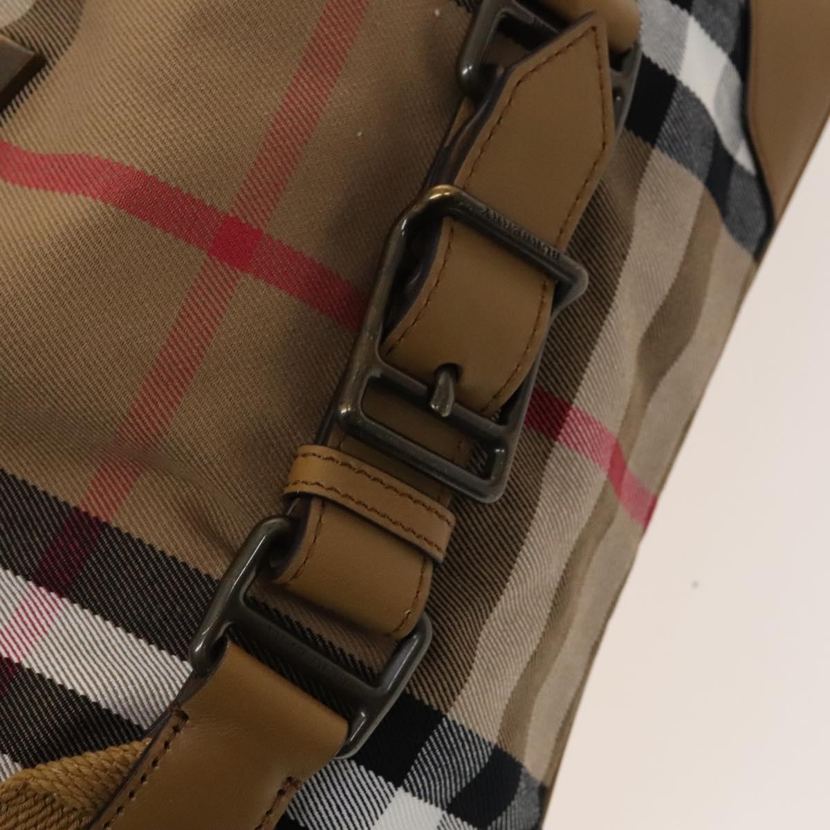 Burberry Brown Canvas Nova Check