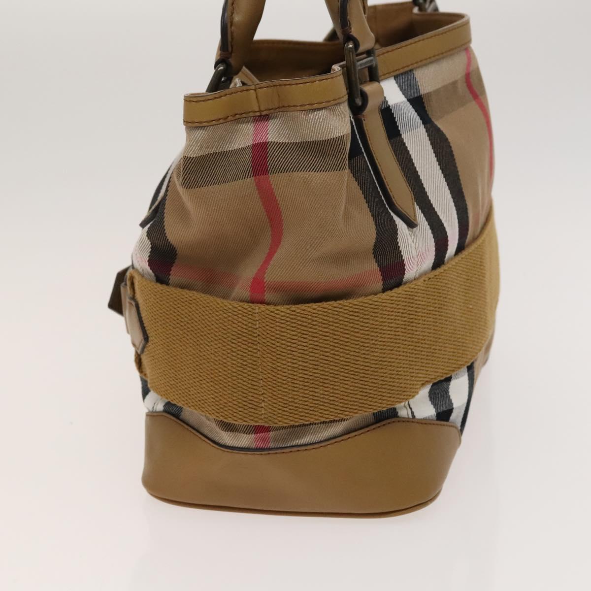 Burberry Brown Canvas Nova Check
