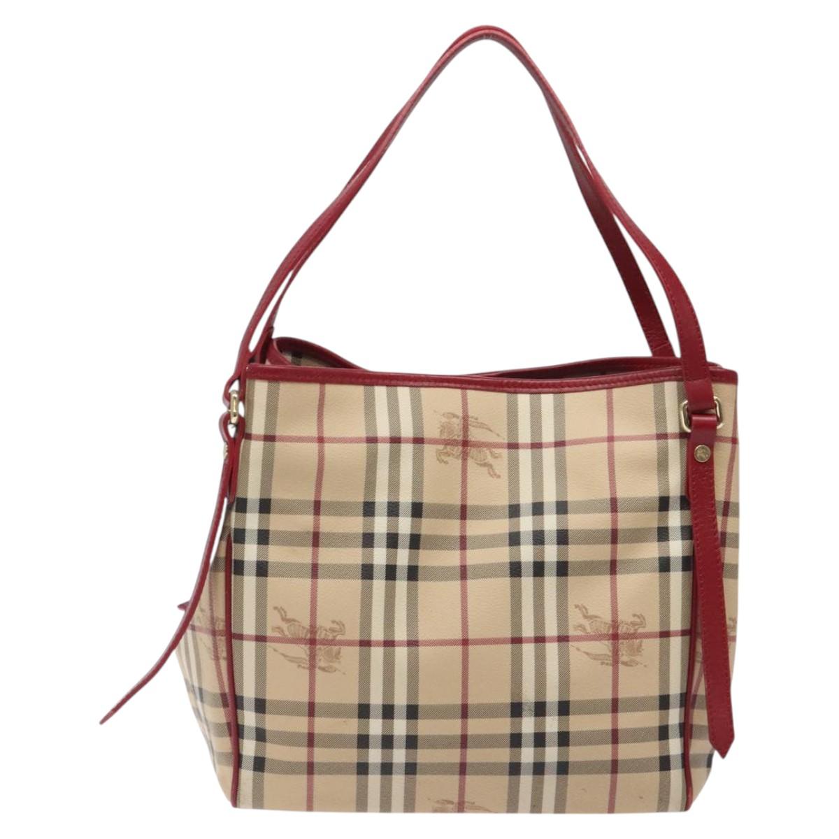 Burberry Brown Canvas Nova Check