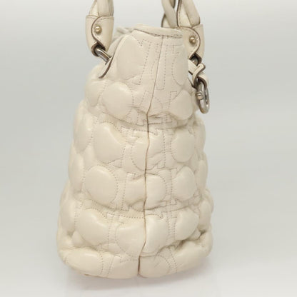Salvatore Ferragamo White Leather Gancini