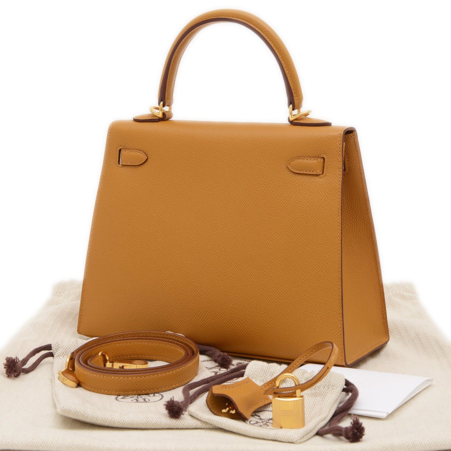 Hermès Brown Leather Kelly 25