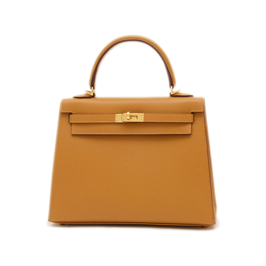 Hermès Brown Leather Kelly 25