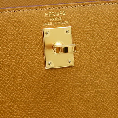 Hermès Brown Leather Kelly 25