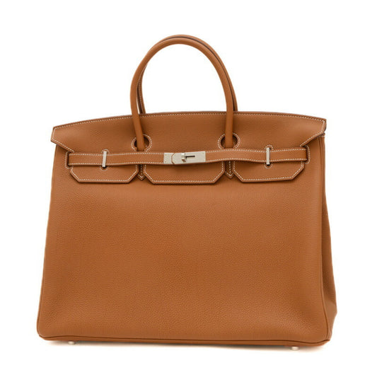 Hermès Brown Leather Birkin 40