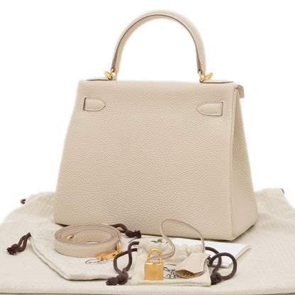 Hermès Brown Leather Kelly 28