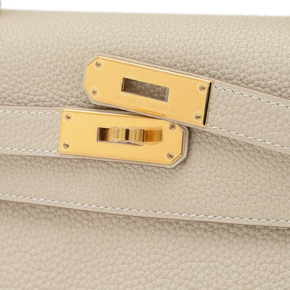 Hermès Brown Leather Kelly 28