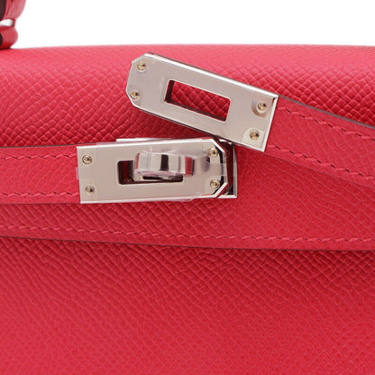 Hermès Pink Leather Kelly Mini
